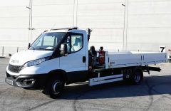 Plateforme basculeuse FPD50 pour Iveco 70 avec côtés